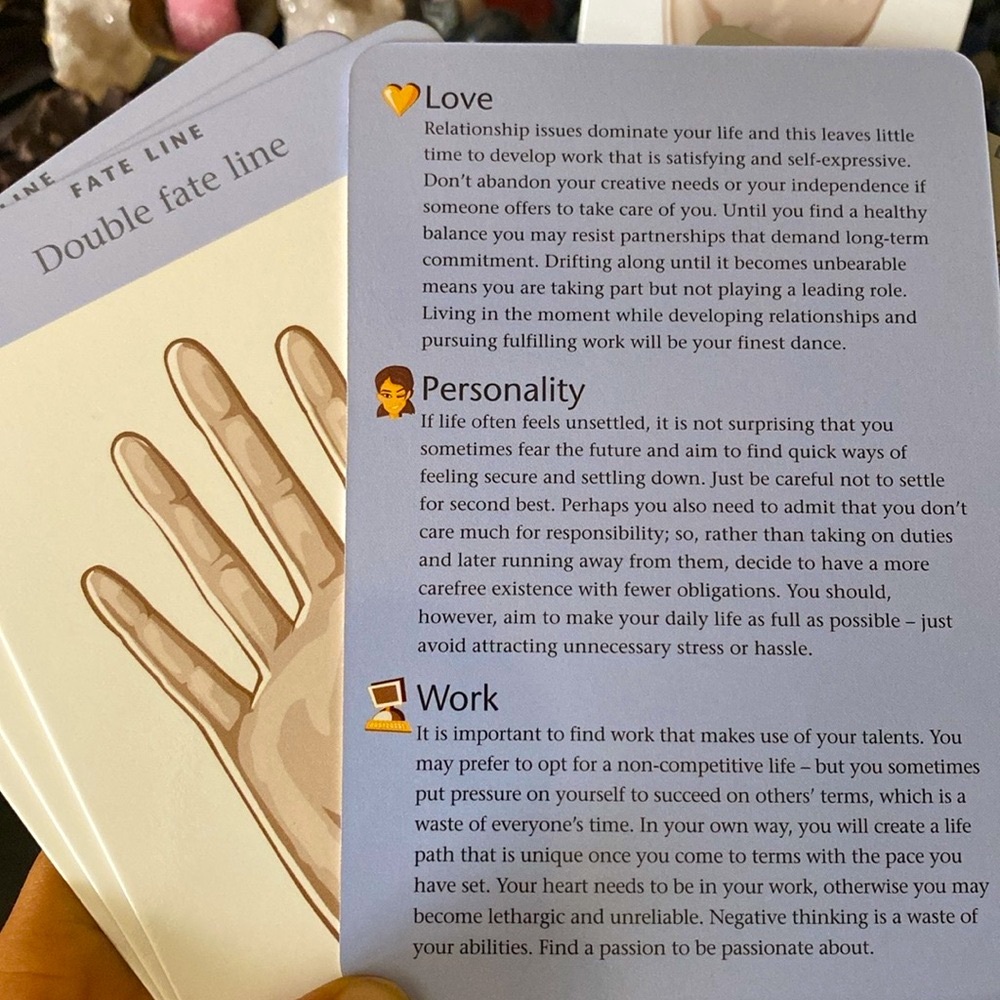 Palm Reading Deck of Cards by Frank C. Clifford - Picture 5 of 12